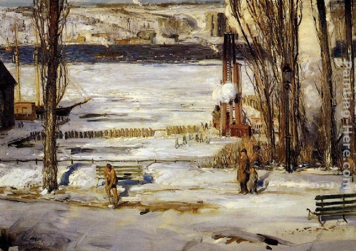 George Wesley Bellows A Morning Snow